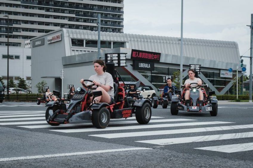 Tokyo Go-Kart Experience Through Ginza & Tokyo Bay (IDP Required) 4