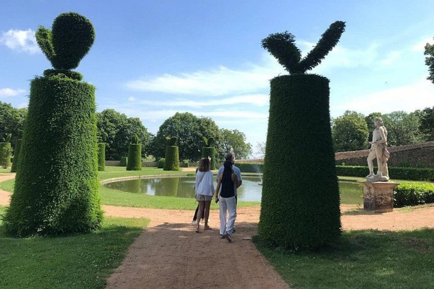 Gardens of the Chateau de la Chaize 2