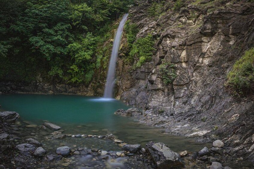 Iliochori waterfall 2