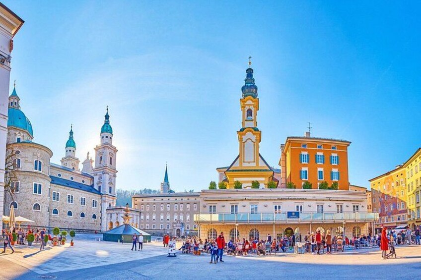 Salzburg Old Town Walking Tour, Mozart, Mirabell Gardens 2