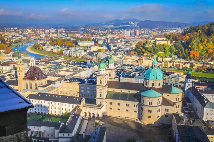 Salzburg Old Town Walking Tour, Mozart, Mirabell Gardens 5