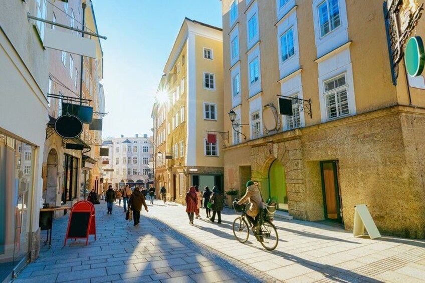 Salzburg Old Town Walking Tour, Mozart, Mirabell Gardens 3