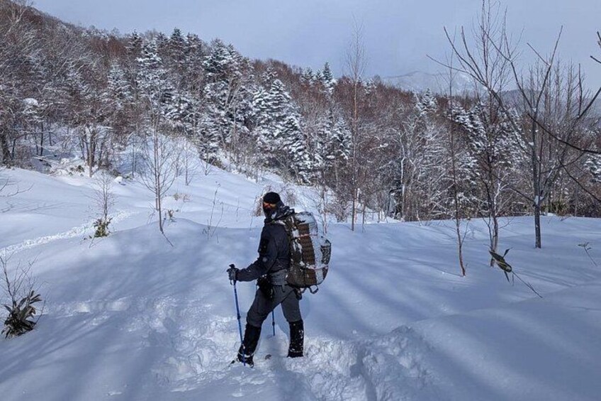 Snowshoeing and Onsen Adventures in a Winter Wonderland -Sapporo. 2