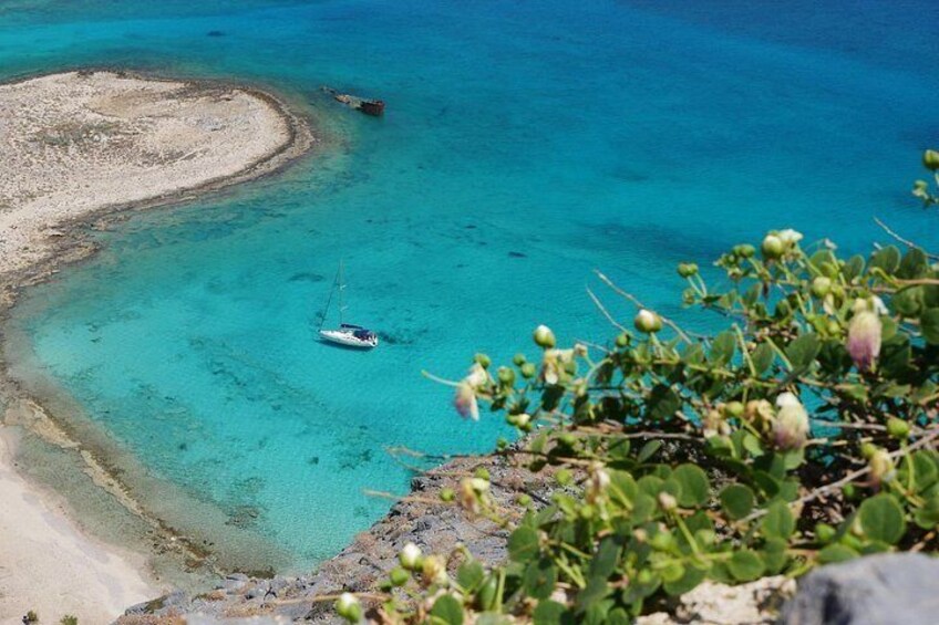 anchor at Gramvousa Island 3