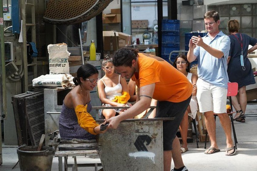 Create Your Own Murano Glass: Beginner’s Glassblowing Class 3