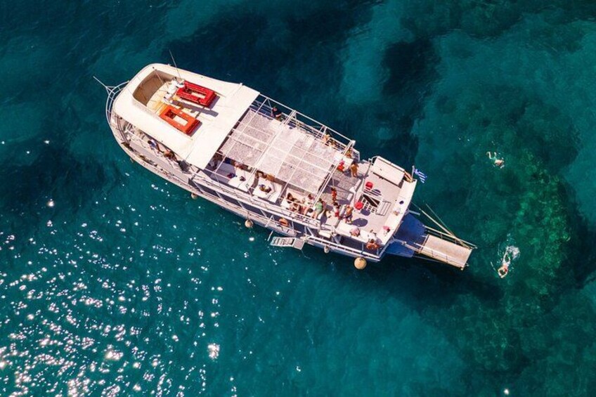 Rhodes Bay to Bay Swim Cruise-Greek Buffet w/wine included 1