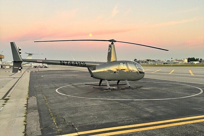 Downtown LA Lights: Your Private Sunset and Night Helicopter Tour 2