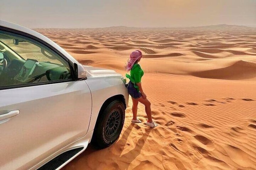 Desert Safari with Quad Bike Camel ride ,SandBoarding ,InlandSea 2