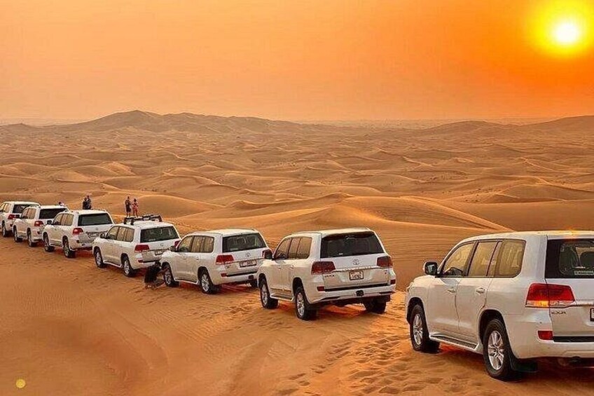 Desert Safari with Quad Bike Camel ride ,SandBoarding ,InlandSea 4