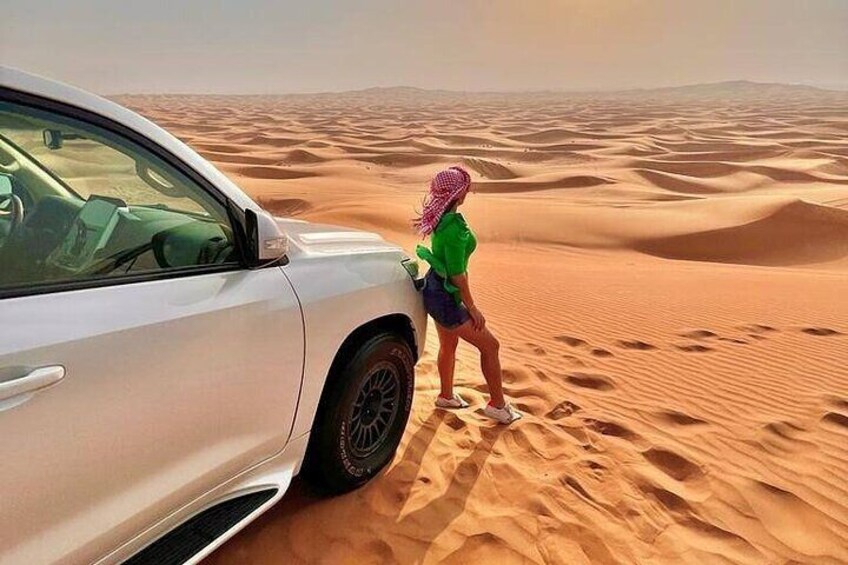 Desert Safari with Quad Bike Camel ride ,SandBoarding ,InlandSea 2