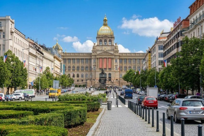 Prague: National Museum Ticket & Online Audioguide City Tour 3