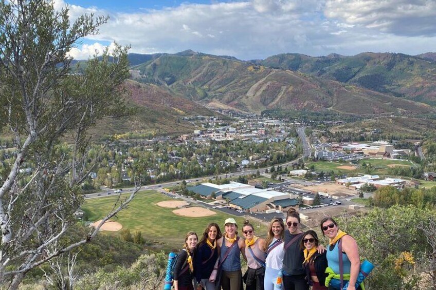 Hiking and Yoga On Top Of A Mountain in Park City Utah 5