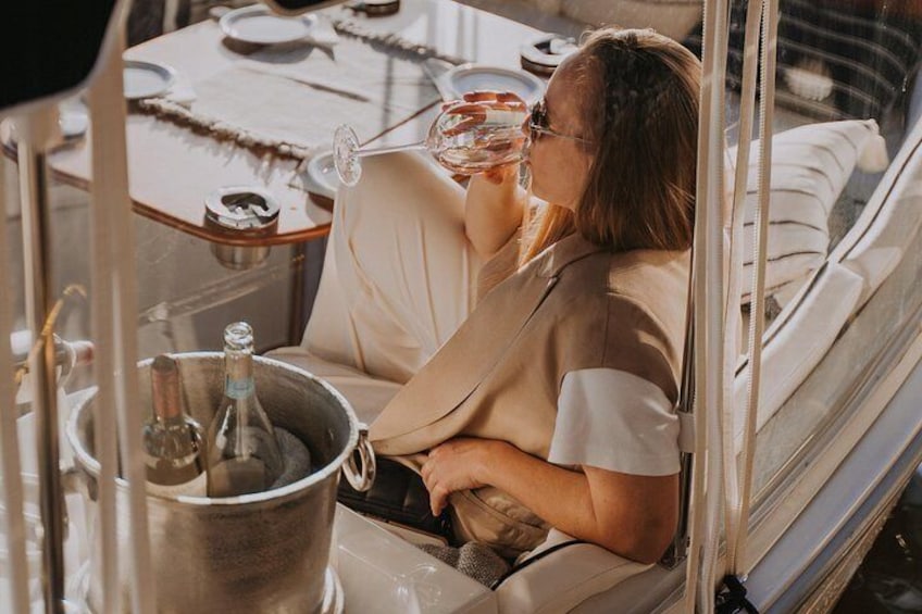 Luxury Shared Miami River E-Boat Cruise with Wine and Charcuterie 2