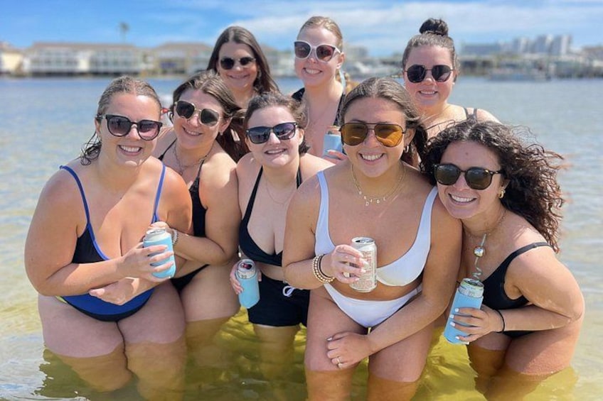 3 Hour Crab Island Tour from Destin Non Private with Floats 2