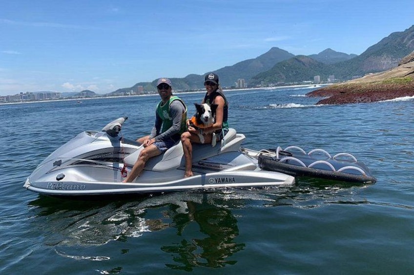 2 Hour Jet Ski Ride and Tow Snorkeling in Tijuca Islands 4