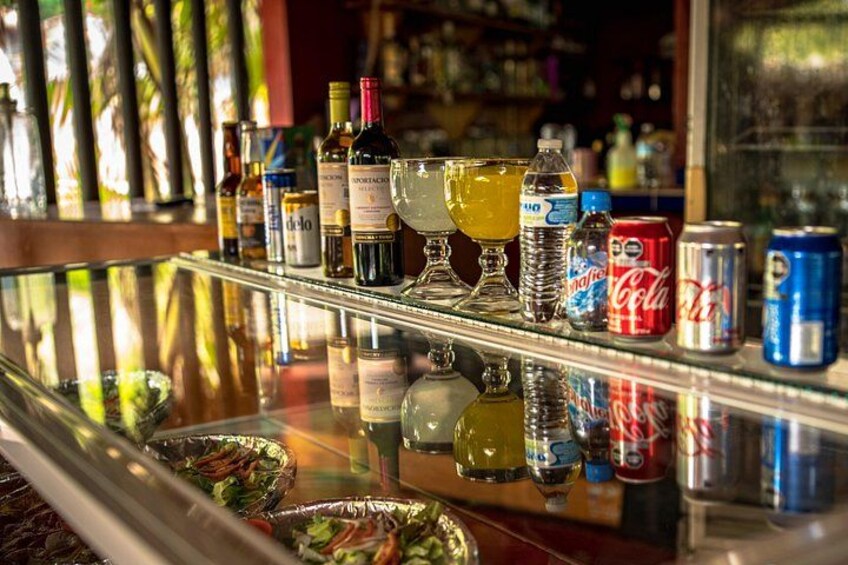 Drinks on the Menu are as shown. 3