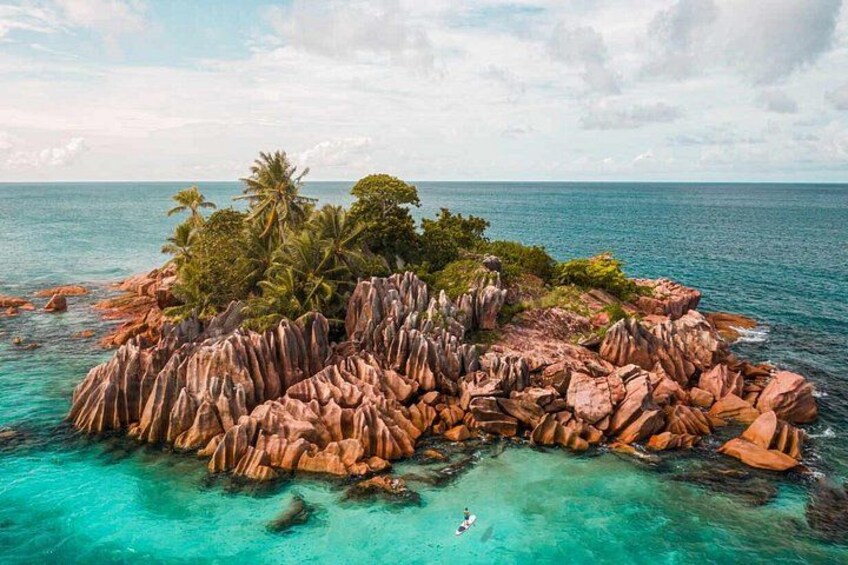 St Pierre island aerial view. 4