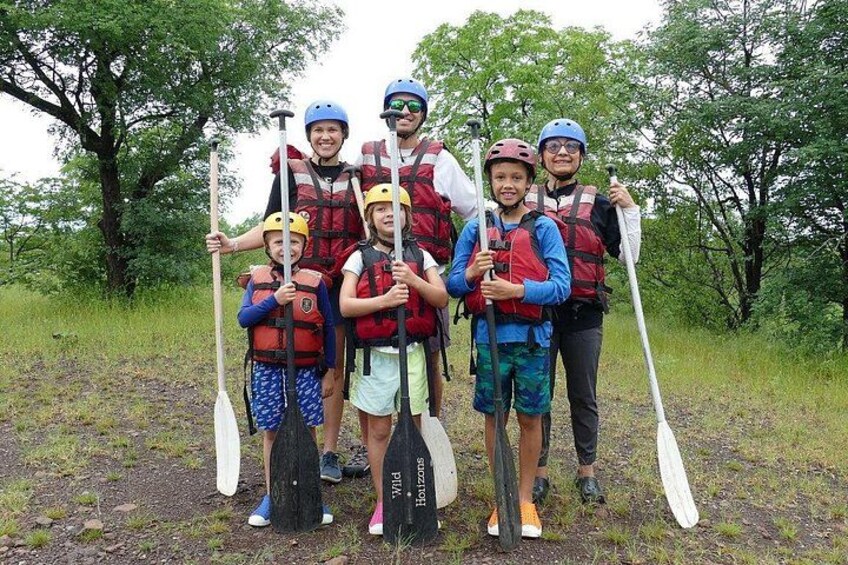 Family rafting 25th Feb 2023 2