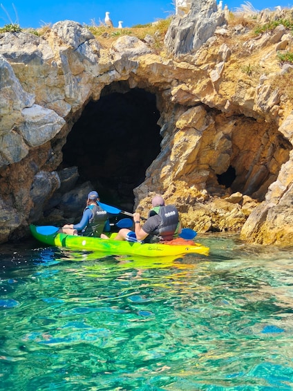 Picture 21 for Activity Sea Kayak-snorkel Experience – Caves Hidden Beaches Skiathos 4