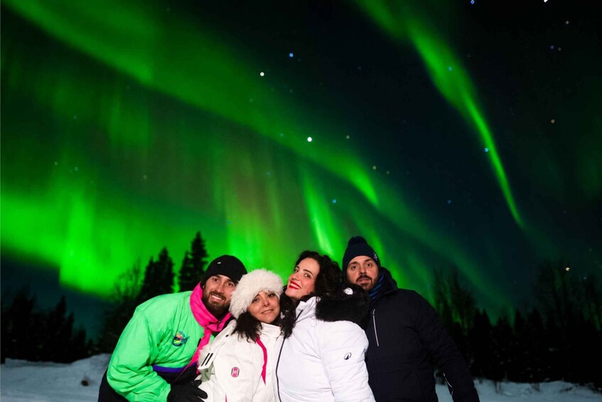 Picture 3 for Activity ⭐Rovaniemi: Northern Lights Tour - 100% Guarantee & Photos⭐ 5