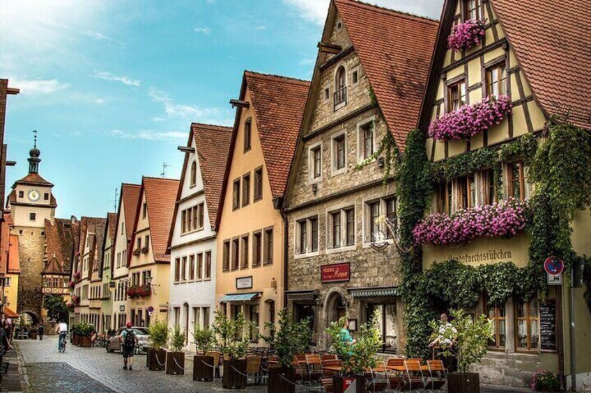 Full Day Historic Treasure Rothenburg Private Tour from Frankfurt