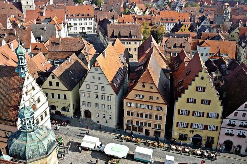 Full Day Historic Treasure Rothenburg Private Tour from Frankfurt