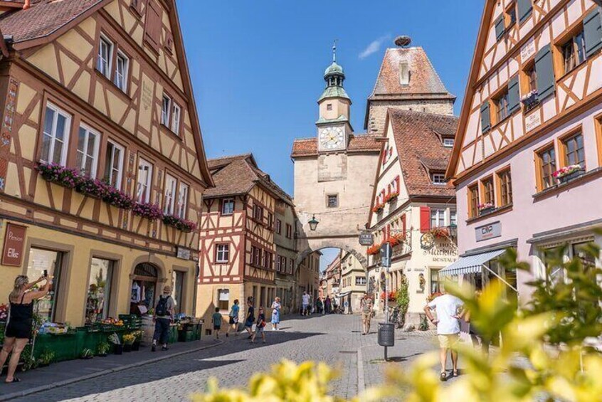 Full Day Historic Treasure Rothenburg Private Tour from Frankfurt