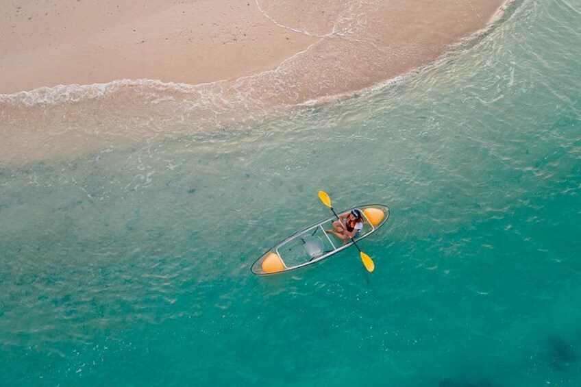 Private Tour Crystal kayaking in St. Vincent Siteseeing with Cass 1