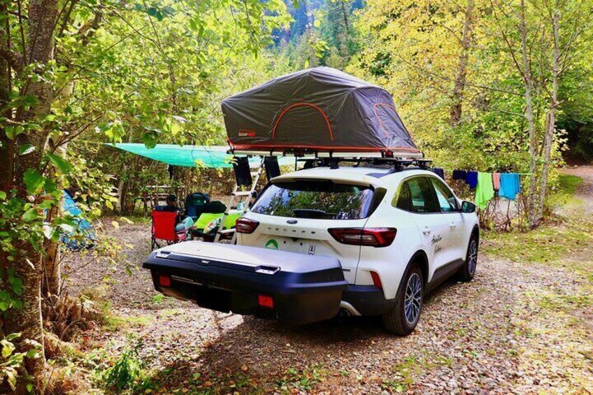 Daily Rooftop Tent Rental in Metro Vancouver