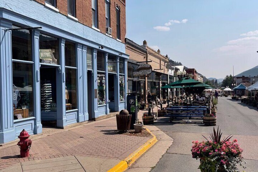 Downtown main street Idaho Springs