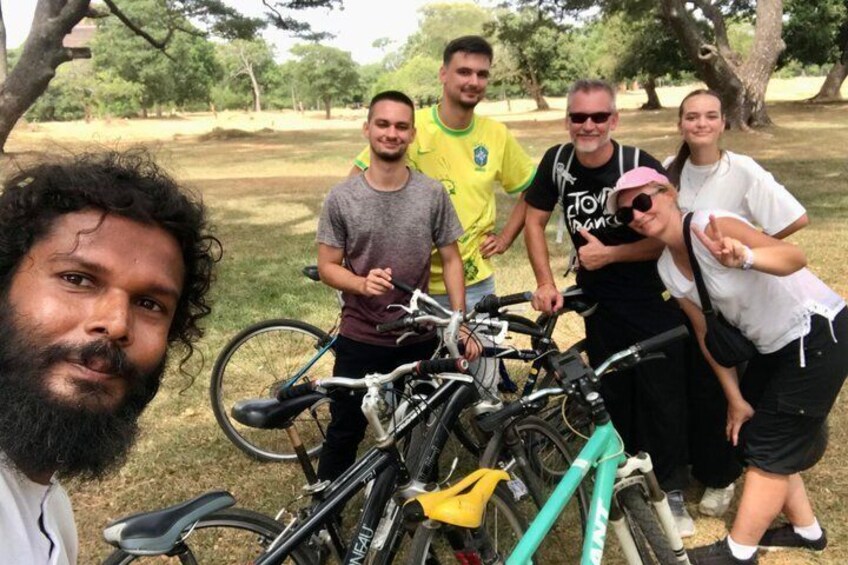 Private Guided Anuradhapura Bicycle Heritage Tour with Ajee 1