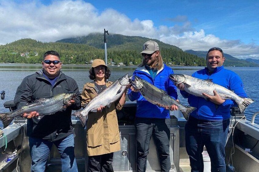 Private Ketchikan Halibut and Salmon Fishing Charter 2