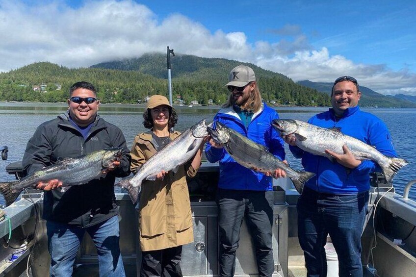 Private Ketchikan Halibut and Salmon Fishing Charter 2