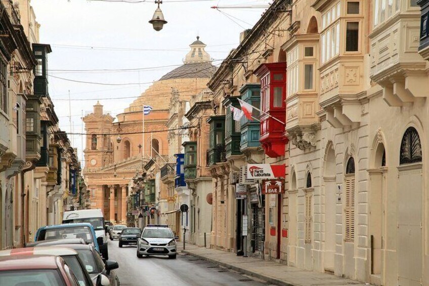 City Highlights Tour of Mosta with Buffet Lunch