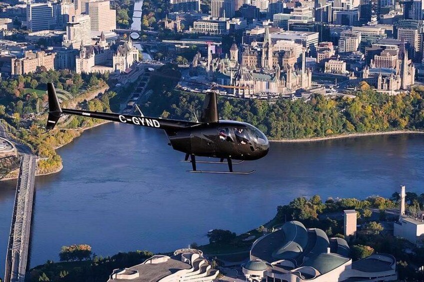 Fly over the City of Ottawa in a Helicopter 1