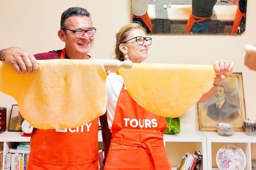 Bologna Local Pasta Cooking Class, Ragu, Spritz, Wine & Gelato 2