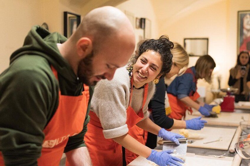 Bologna Local Pasta Cooking Class, Ragu, Spritz, Wine & Gelato 3
