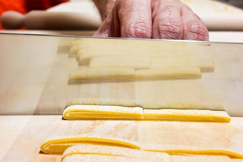 Bologna Local Pasta Cooking Class, Ragu, Spritz, Wine & Gelato 2