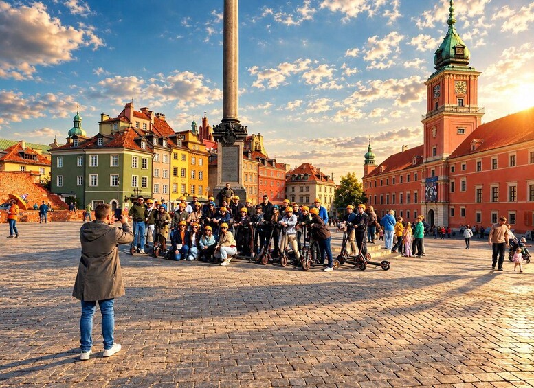 Warsaw E-Scooter Tour: Old Town & City Centre (1,5h or 3.5h) 1