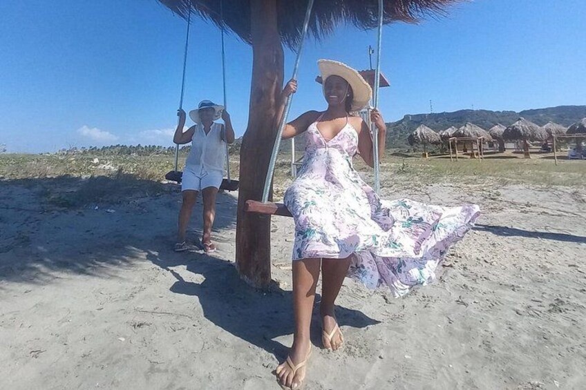 Tour to Mud Volcano with Pool and Beach with Lunch Included 5