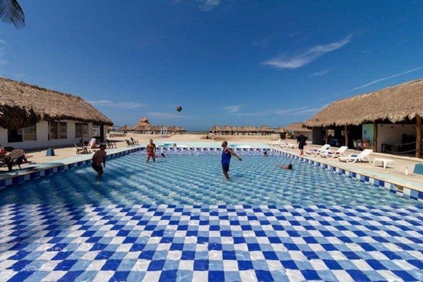 Tour to Mud Volcano with Pool and Beach with Lunch Included 2