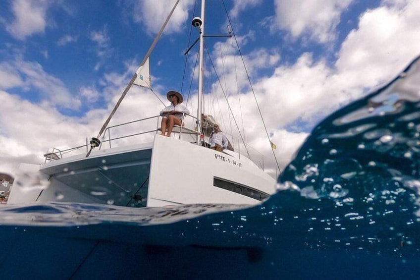 Marbella: Luxury Catamaran Cruise with Drinks Included 2