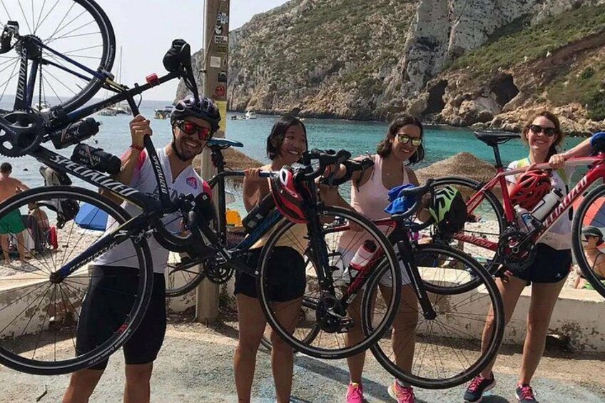Electric bicycle route Cala Granadella -Cala Moraig 1