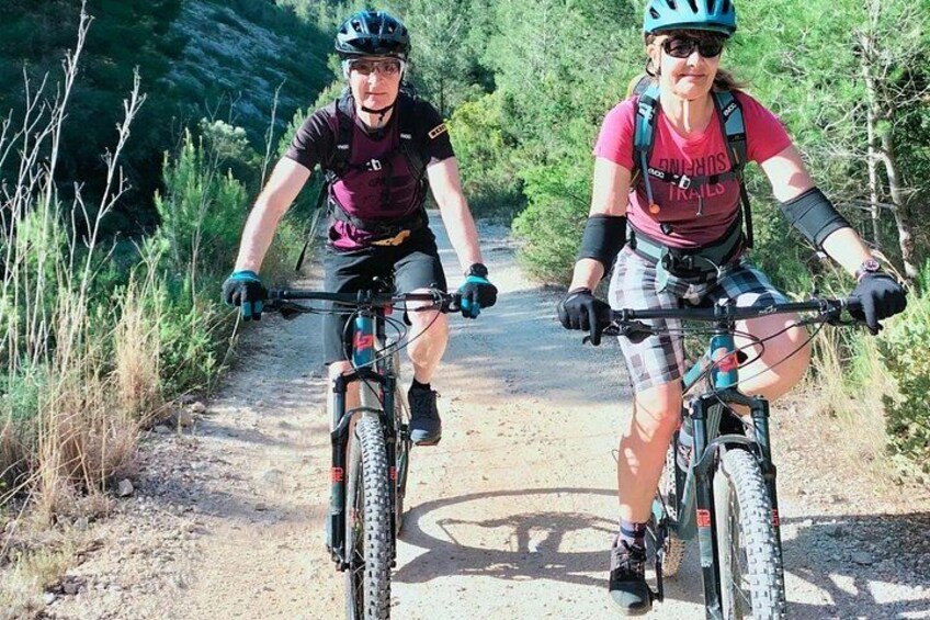 Electric bicycle route Cala Granadella -Cala Moraig 3