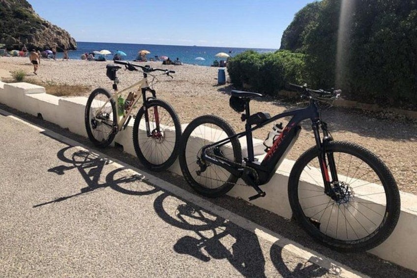 Electric bicycle route Cala Granadella -Cala Moraig 5