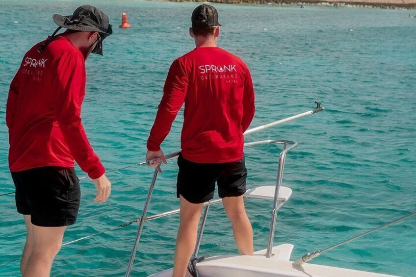 Aruba Sail and Snorkel with Turtles at WW2 Shipwreck Includes BBQ 4