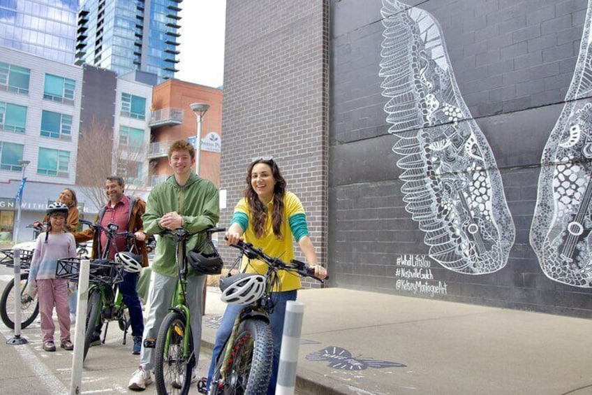 The Gulch (What Lifts You "Angel Wings" Mural)