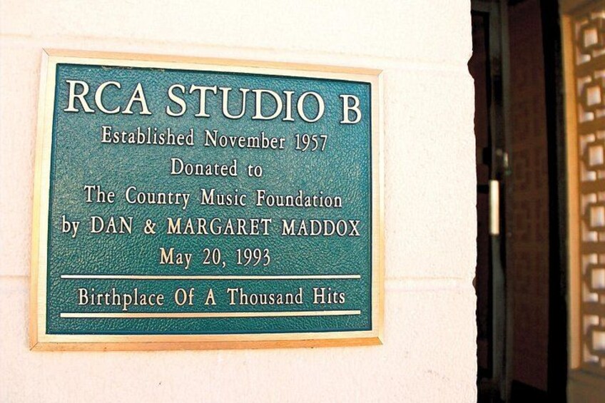 Historic RCA Studio B on Music Row 5