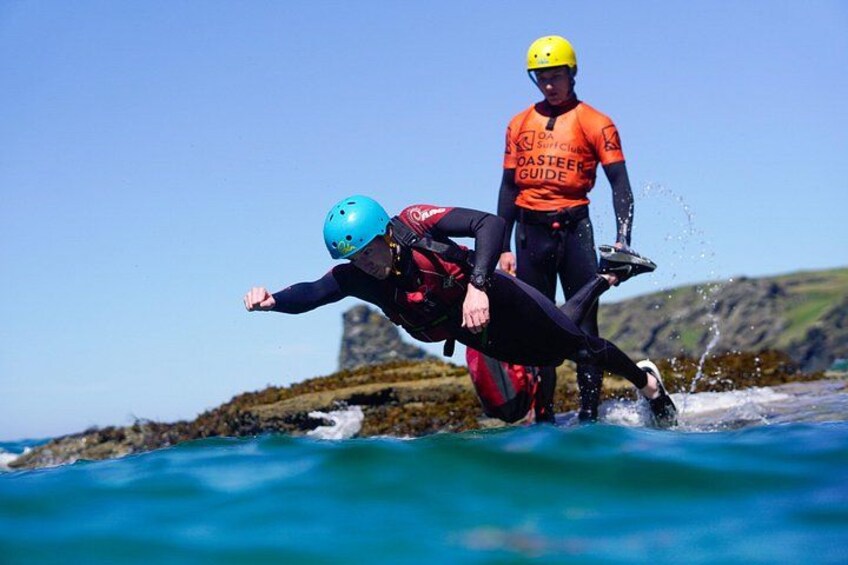 Coasteering with OA Surf Club 1