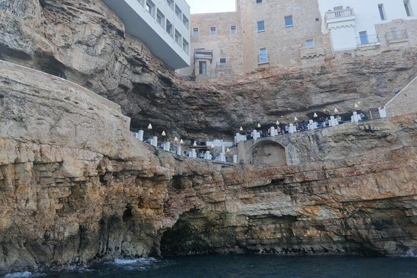 Monopoli Shared tour by Gozzo boat to the Polignano caves 1